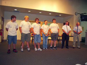 School Board meeting recognition.